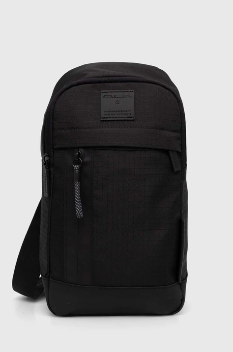 Strellson rucsac barbati, culoarea negru, mic, neted