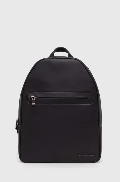 Рюкзак Tommy Hilfiger чоловічий колір чорний великий однотонний AM0AM12231
