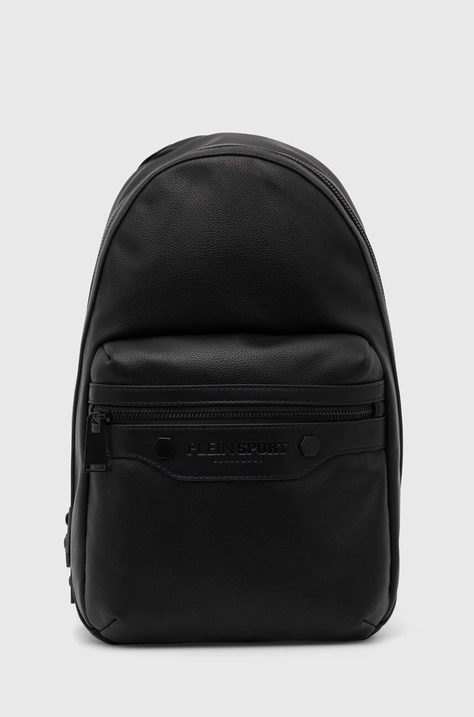 PLEIN SPORT rucsac barbati, culoarea negru, mic, neted