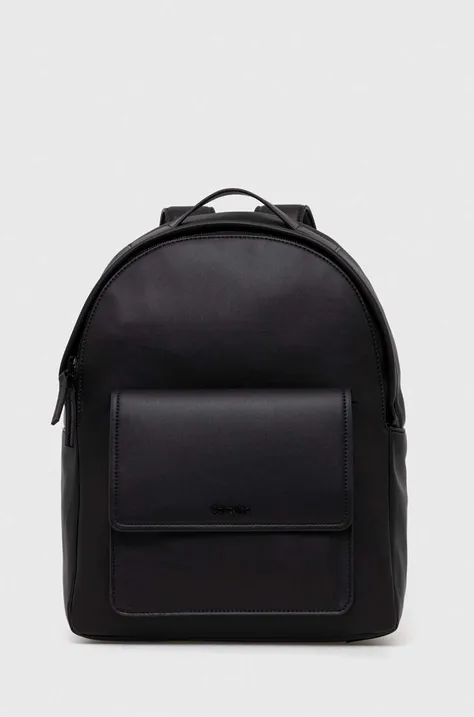 Рюкзак Calvin Klein чоловічий колір чорний великий однотонний