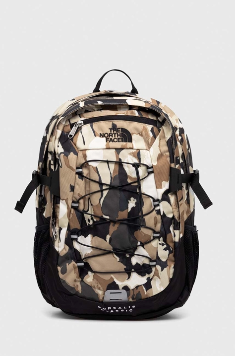 The North Face plecak Borealis Classic męski kolor beżowy duży wzorzysty NF00CF9CYKO1