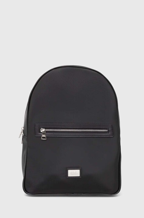 Karl Lagerfeld rucsac barbati, culoarea negru, mare, neted, 541113.805908