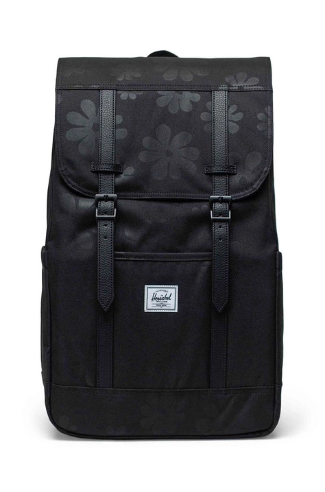 Herschel plecak Retreat Backpack kolor czarny duży