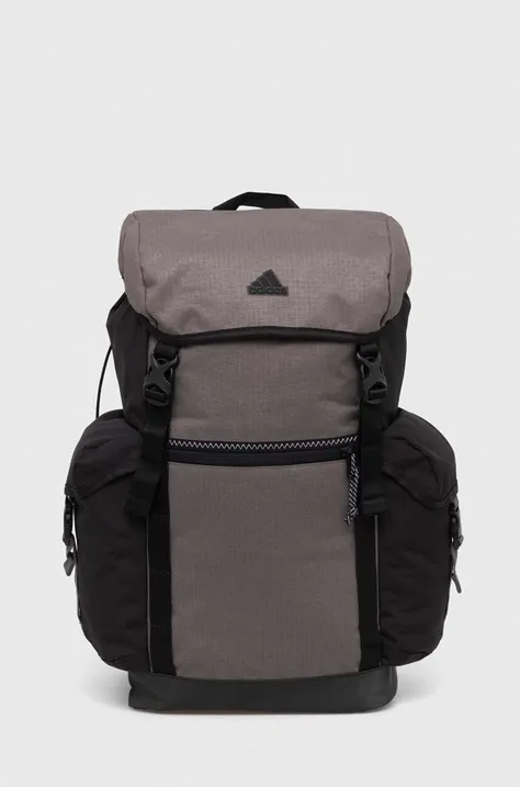 Batoh adidas šedá barva, velký, hladký, IQ0913