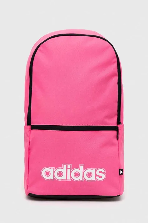 Ruksak adidas boja: ružičasta, veliki, s tiskom