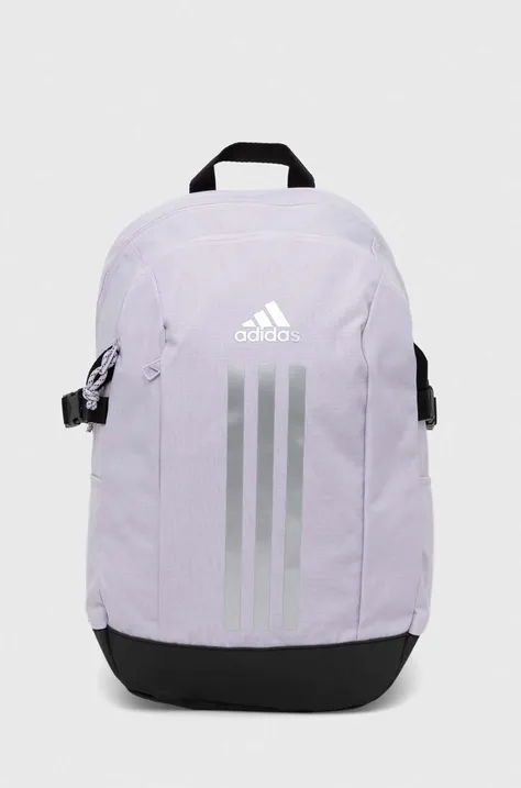 adidas plecak kolor fioletowy duży z nadrukiem IT5362