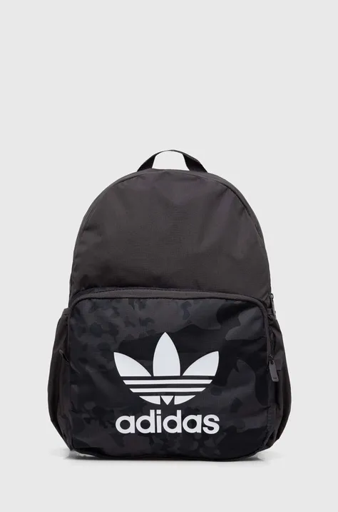 adidas Originals plecak kolor czarny duży wzorzysty IT7534