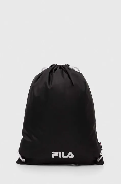 Fila plecak Lodi kolor czarny z nadrukiem FBU0128