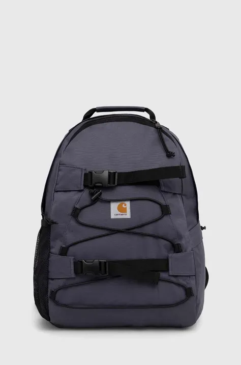 Раница Carhartt WIP Kickflip Backpack в сиво голям размер с изчистен дизайн I031468.1CQXX