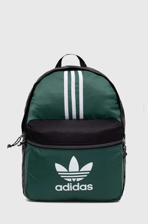 Σακίδιο πλάτης adidas Originals χρώμα: πράσινο