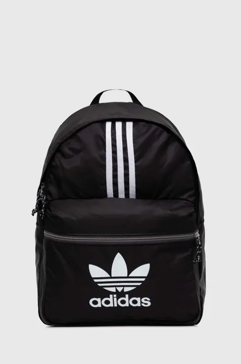Рюкзак adidas Originals цвет чёрный большой с принтом