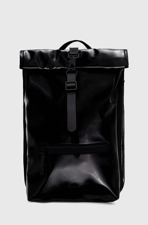 Batoh Rains 13320 Backpacks černá barva, velký, hladký