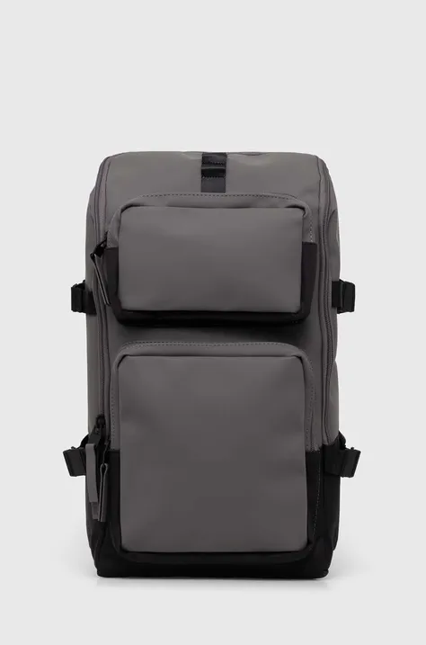 Рюкзак Rains 14330 Backpacks колір сірий великий однотонний