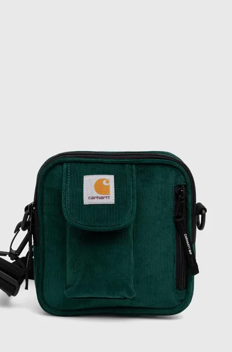 Σακκίδιο Carhartt WIP Essentials Cord Bag, Small χρώμα: πράσινο, I032916.1XHXX
