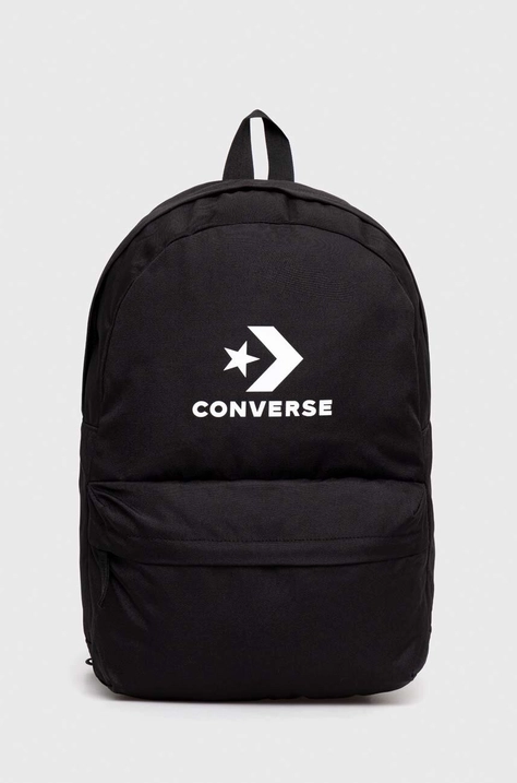 Рюкзак Converse цвет чёрный большой с принтом