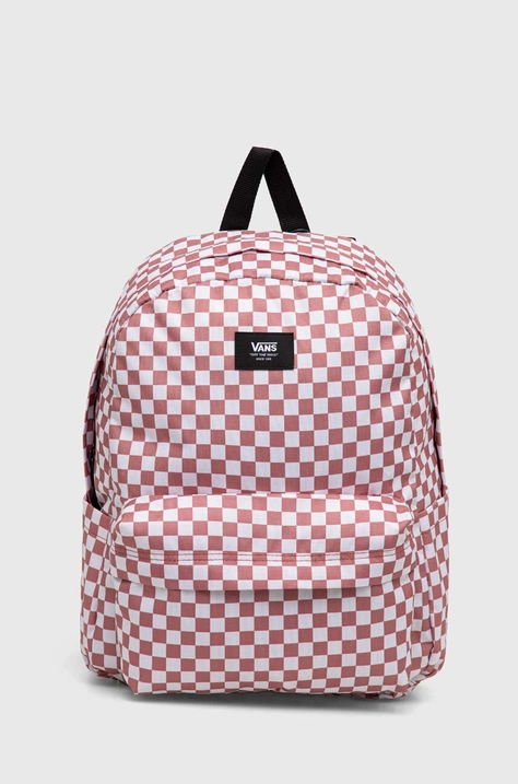 Vans rucsac culoarea roz, mic, modelator