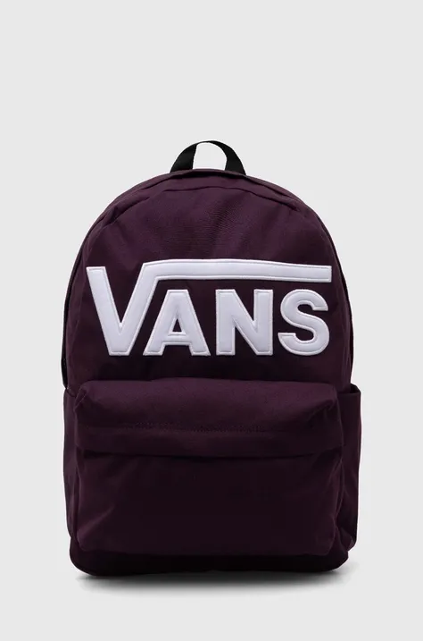 Рюкзак Vans цвет фиолетовый большой с аппликацией