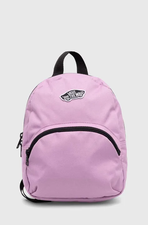 Vans plecak kolor fioletowy mały z aplikacją