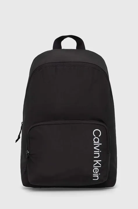 Рюкзак Calvin Klein Performance колір чорний великий з принтом