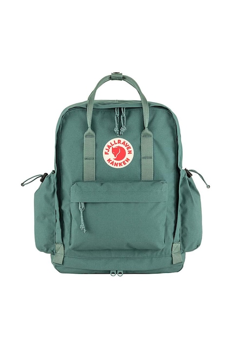Ruksak Fjallraven Kanken Outlong boja: tirkizna, veliki, s aplikacijom, F23200251