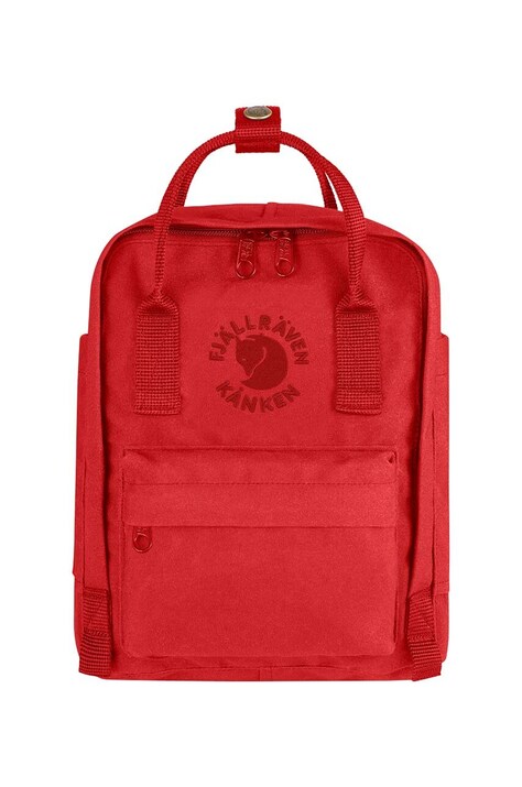 Σακίδιο πλάτης Fjallraven Re-Kanken Mini χρώμα: κόκκινο, F23549
