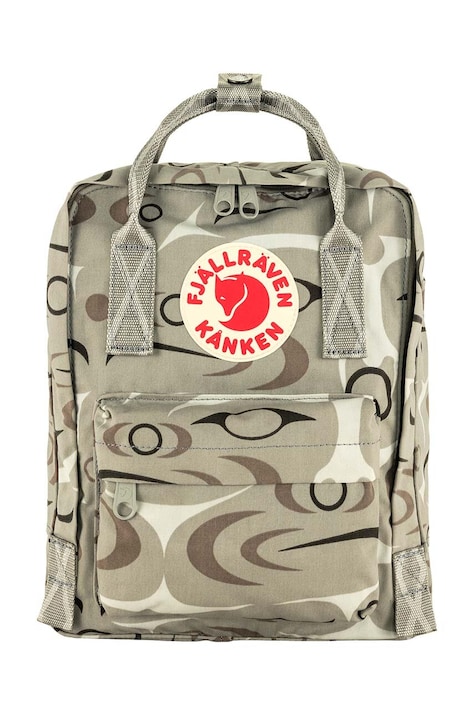 Fjallraven plecak Kanken Art Mini kolor beżowy mały wzorzysty F23200250