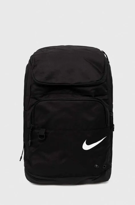 Рюкзак Nike колір чорний великий однотонний