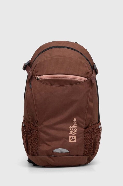 Рюкзак Jack Wolfskin Velocity 12 колір коричневий великий з принтом 2010303