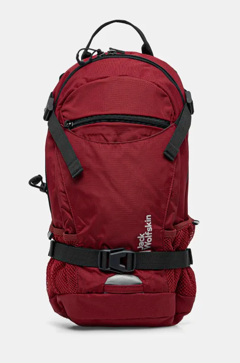 Jack Wolfskin rucsac Velocity 12 culoarea bordo, mare, cu imprimeu, 2010303