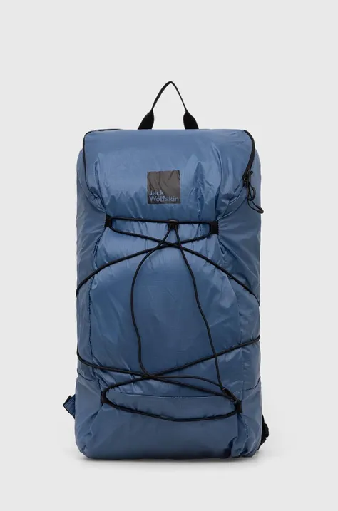 Раница Jack Wolfskin Wandermood Packable 24 в синьо голям размер с изчистен дизайн