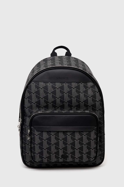 Lacoste rucsac culoarea negru, mare, modelator