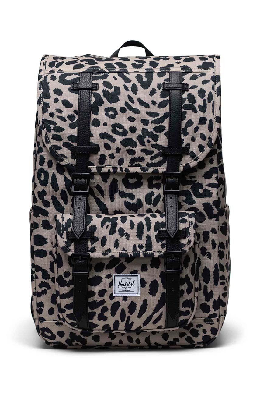 Batoh Herschel Little America Mid Backpack velký, vzorovaný