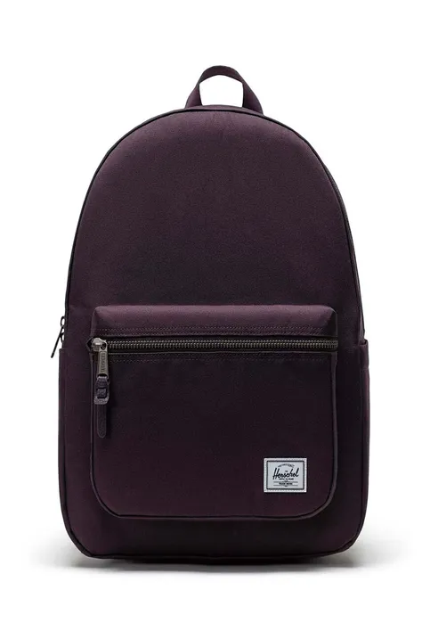 Herschel plecak Settlement Backpack kolor fioletowy duży gładki