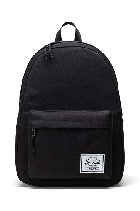 Рюкзак Herschel Classic XL Backpack колір чорний великий однотонний