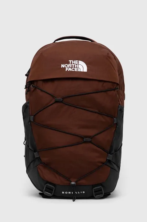 The North Face plecak Borealis kolor brązowy duży wzorzysty NF0A52SE8C31