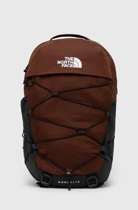 Batoh The North Face Borealis hnědá barva, velký, vzorovaný, NF0A52SE8C31