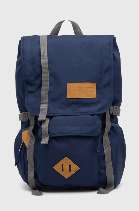 Jansport plecak kolor granatowy duży gładki