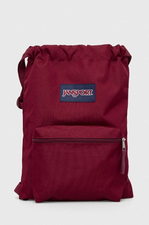 Jansport tasak bordó, nyomott mintás