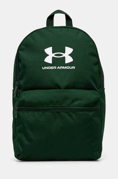 Ruksak Under Armour zelená farba, veľký, s potlačou