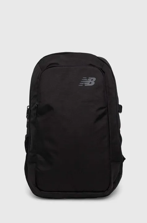 New Balance plecak LAB23091BK kolor czarny duży gładki LAB23091BK