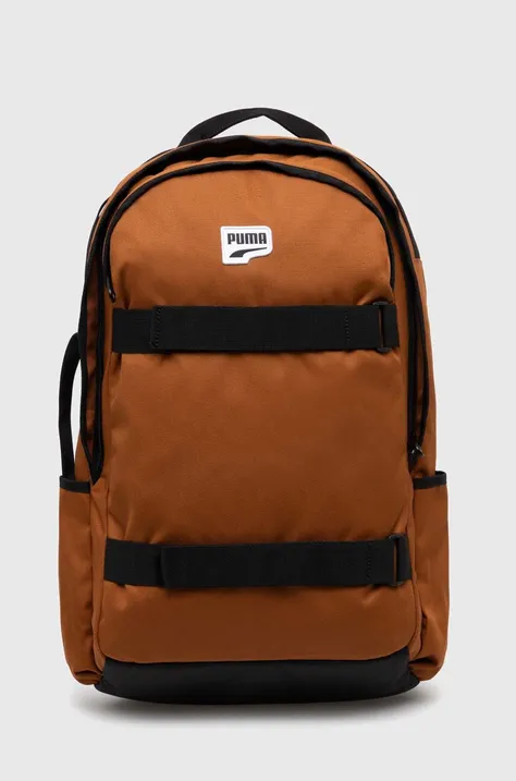 Ruksak Puma Downtown Backpack hnedá farba, veľký, jednofarebný, 902550