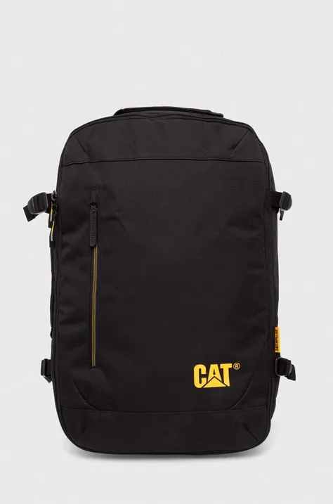 Рюкзак Caterpillar колір чорний великий однотонний