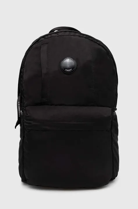 Рюкзак C.P. Company Backpack колір чорний великий однотонний 16CMAC052A005269G