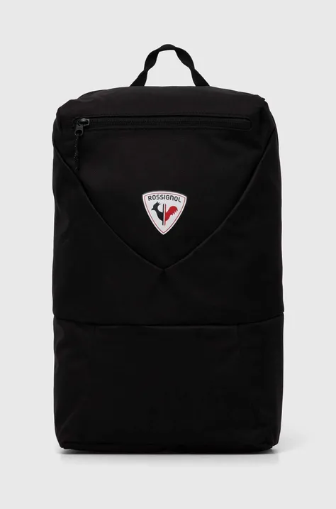 Рюкзак Rossignol колір чорний великий з принтом RKMCS05