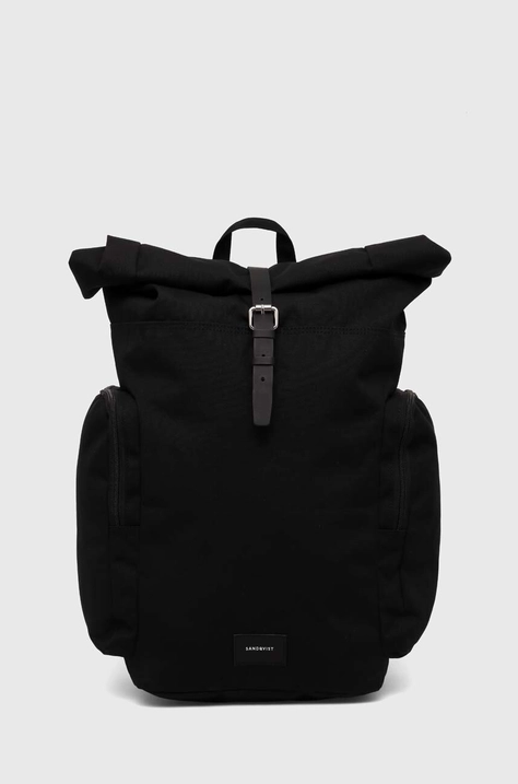 Sandqvist backpack Axel black color SQA2205