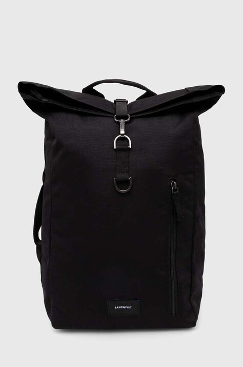 Sandqvist backpack Dante Vegan black color SQA2397