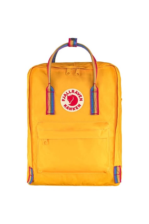 Fjallraven zaino Kanken Rainbow colore giallo  F23620.141.907