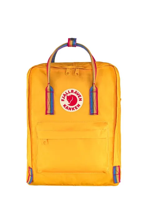Fjallraven backpack Kanken Rainbow yellow color F23620.141.907