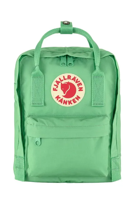 Fjallraven plecak Kanken Mini kolor zielony mały gładki F23561.663