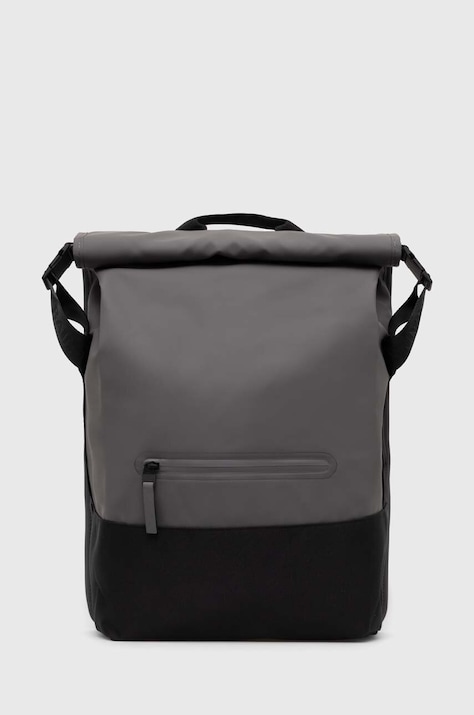 Rains rucsac Trail Rolltop Backpack W3 culoarea gri, mare, modelator, 14320.13